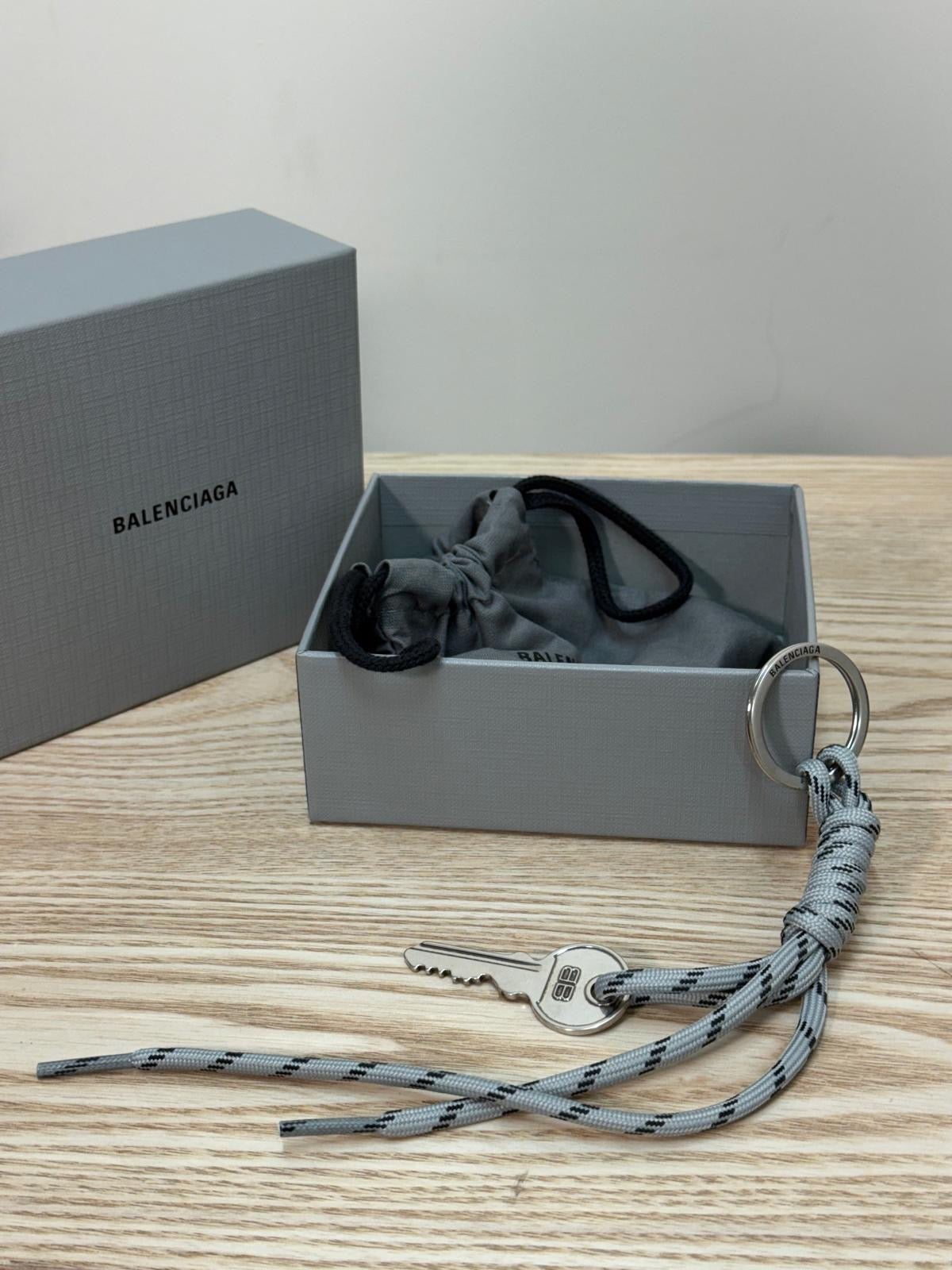 Balenciaga Grey Key Chain - One Size