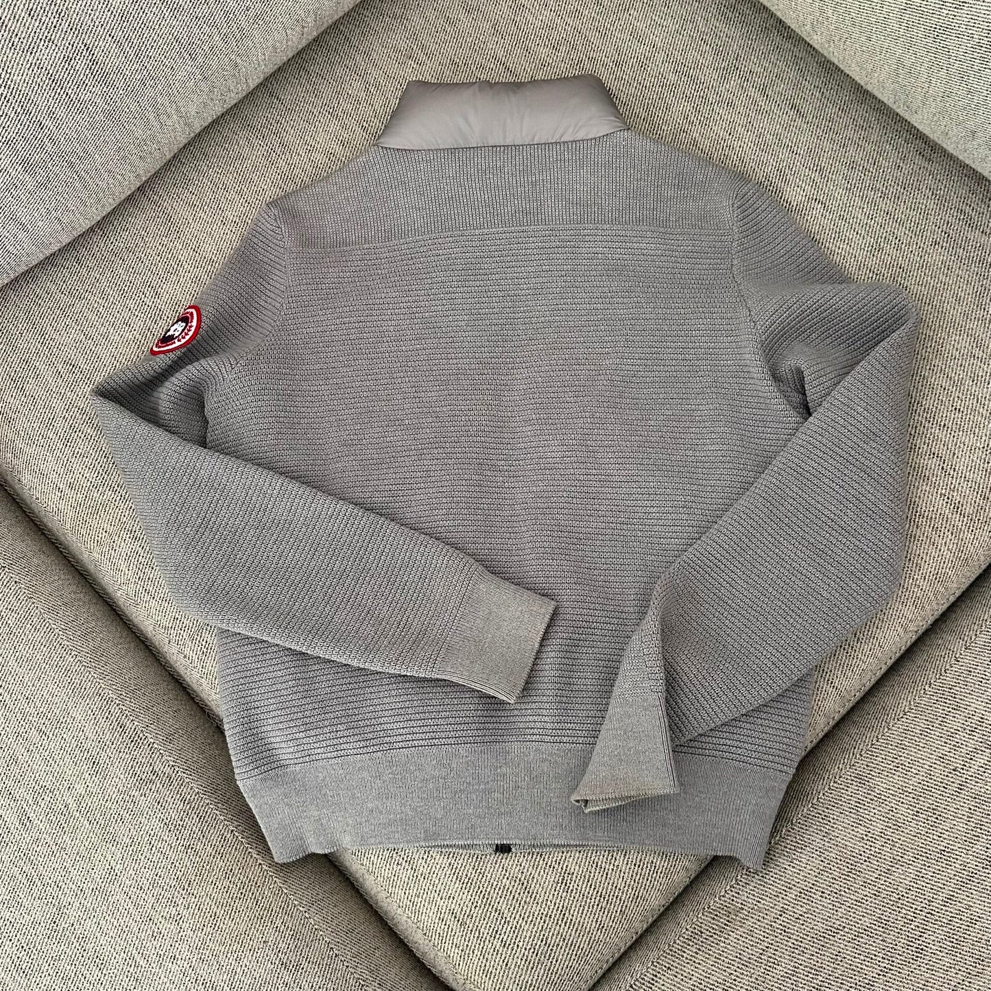 Canada Goose HyBridge Knit Jacket Grey – Small