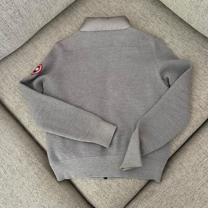 Canada Goose HyBridge Knit Jacket Grey – Small
