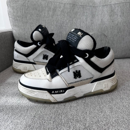 Amiri MA-1 White & Black Low Trainers – EU 40 / UK 6 Men