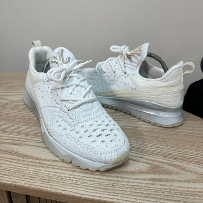 Louis Vuitton White VNR Knit Trainers – UK 7