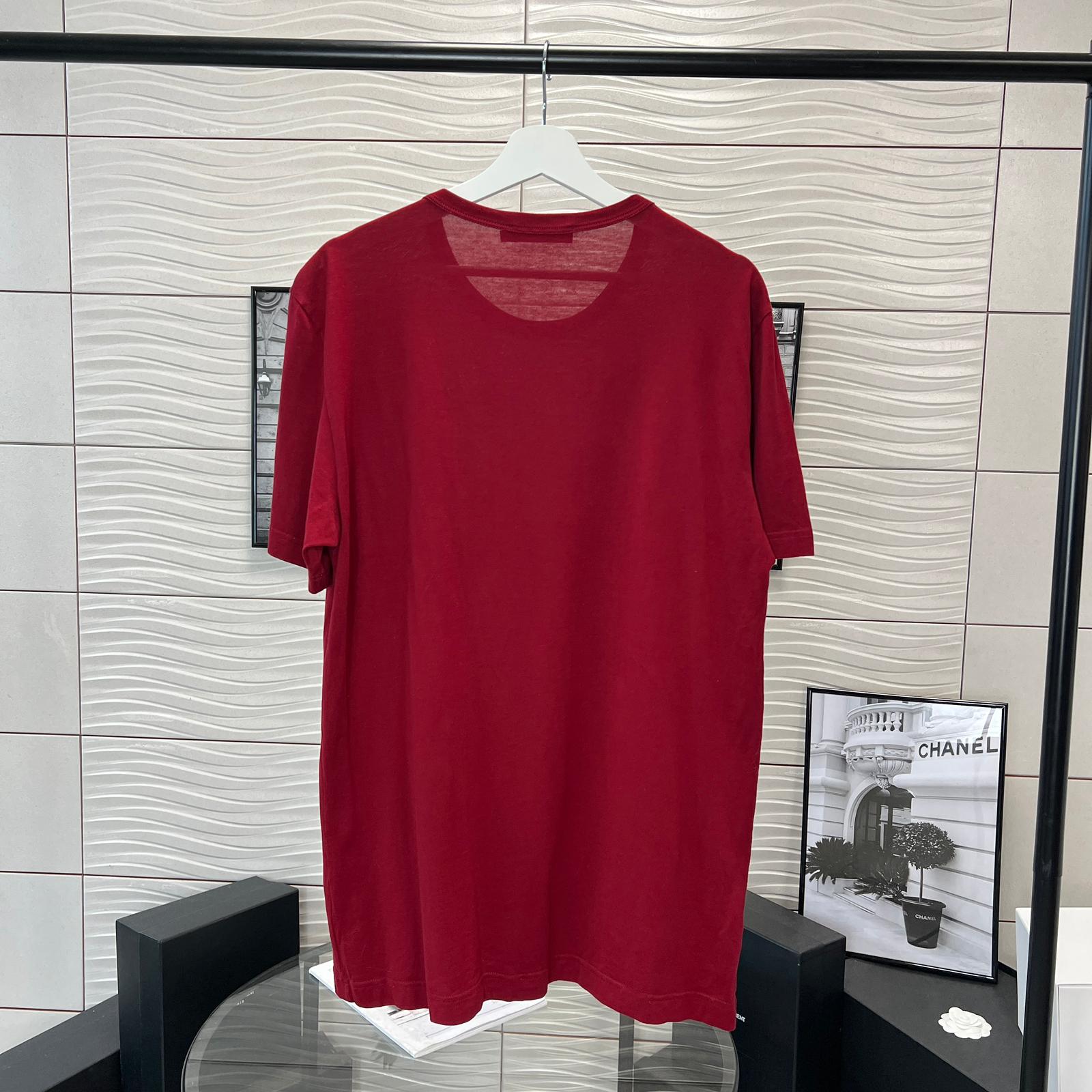 Dolce Gabbana Red Royal R T shirt XL