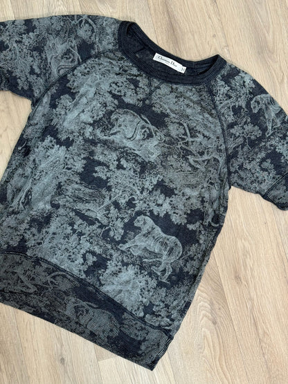 Dior Grey Toile De Jouy Motif Set - UK 8