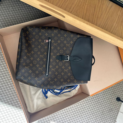 Louis Vuitton Palk Brown Monogram Backpack