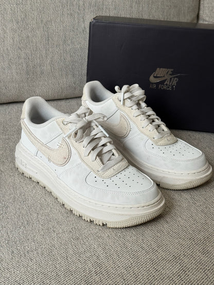 Nike Air Force 1 '07 Luxe Ghost White Trainers - UK 7.5