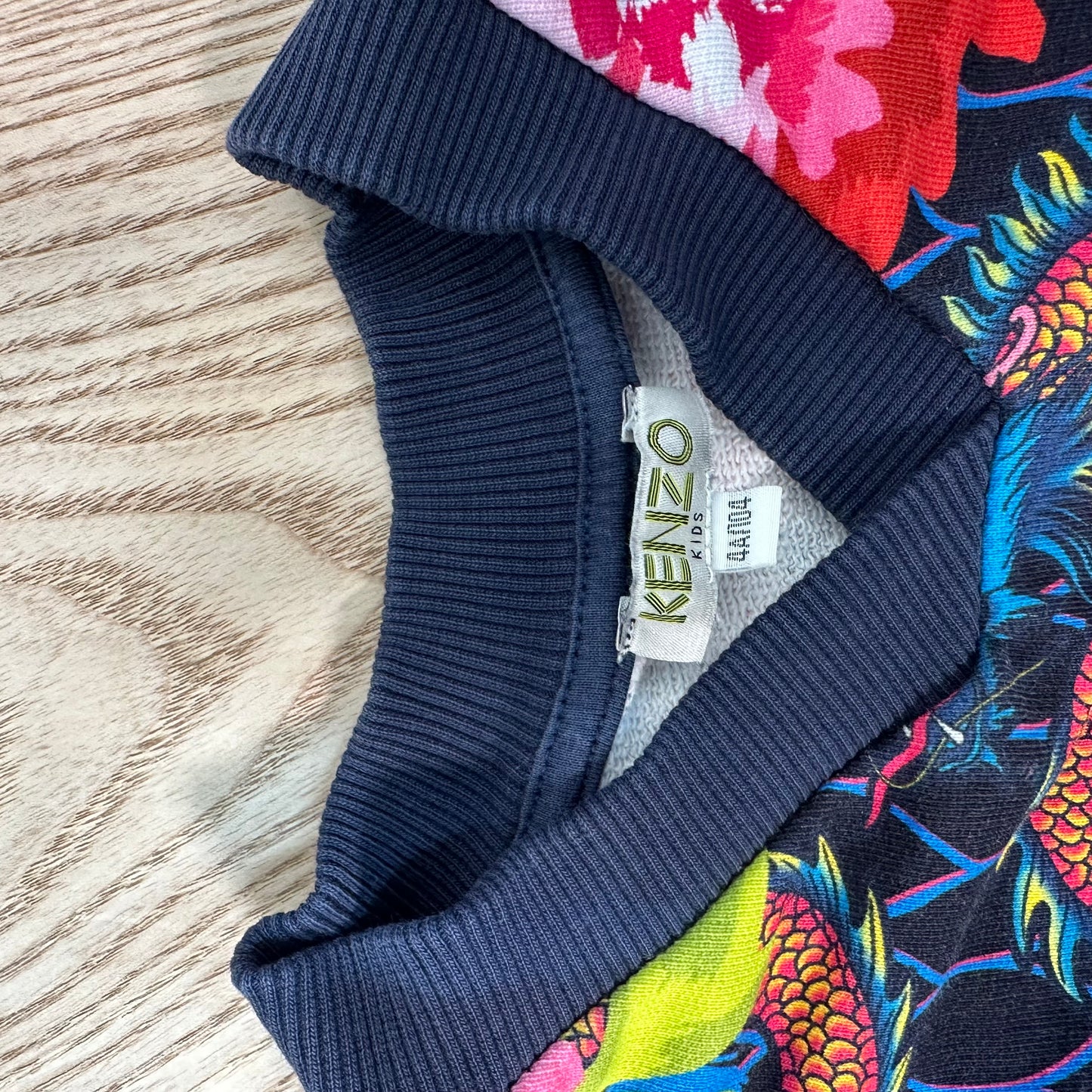 Kids Kenzo Print Dress – Age 4