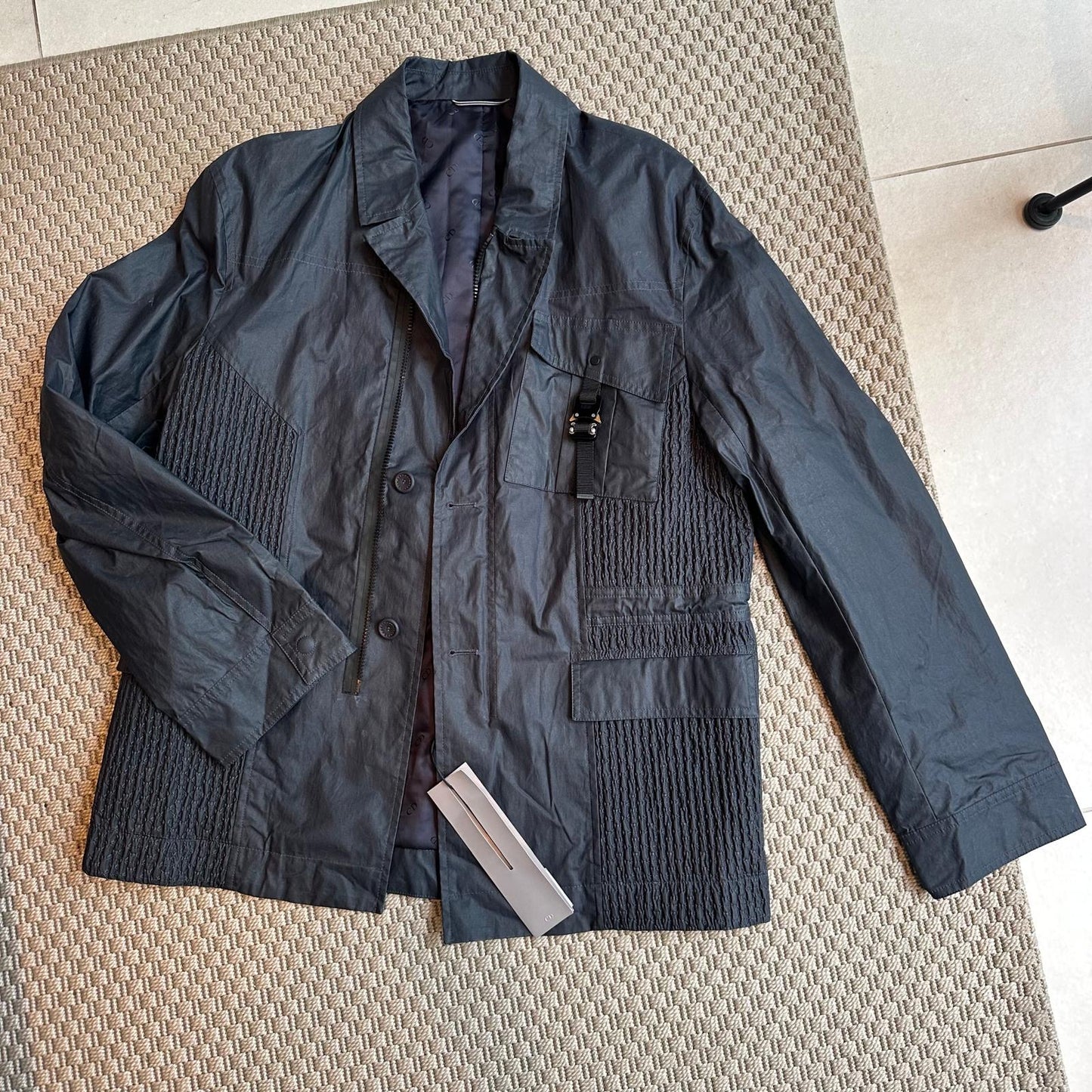 Dior Navy Woven Pants - New In Tags 50/Large