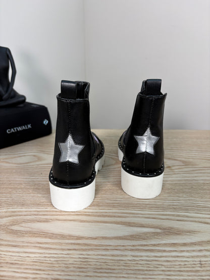 Kids Stella McCartney Black White Star Boots – Brand New EU 25 / UK 8 Kids