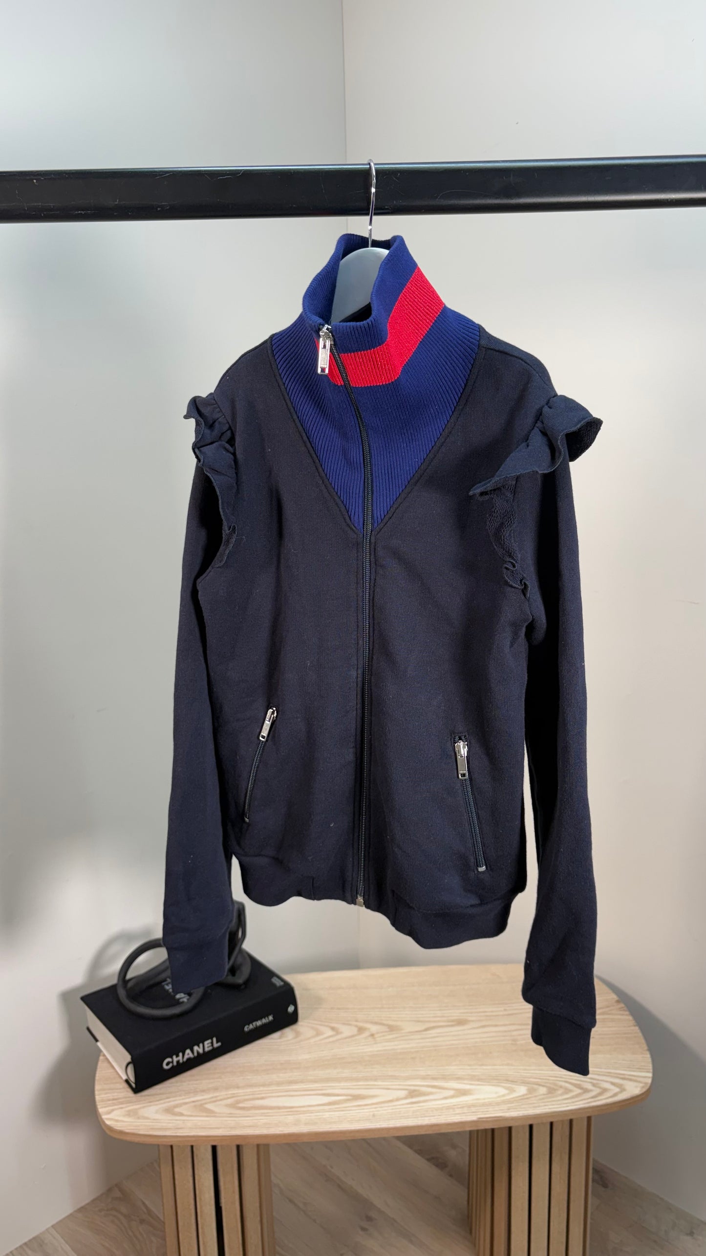 Kids Gucci Navy Zip-Up Jacket – Age 10