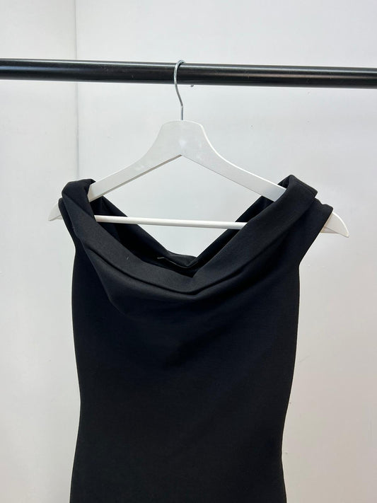 Dsquared2 Black Off-The Shoulder Dress - Medium