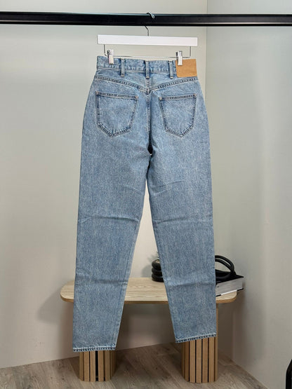Celine Blue Barrel Leg Denim Jeans - 27