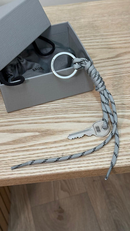Balenciaga Grey Key Chain - One Size