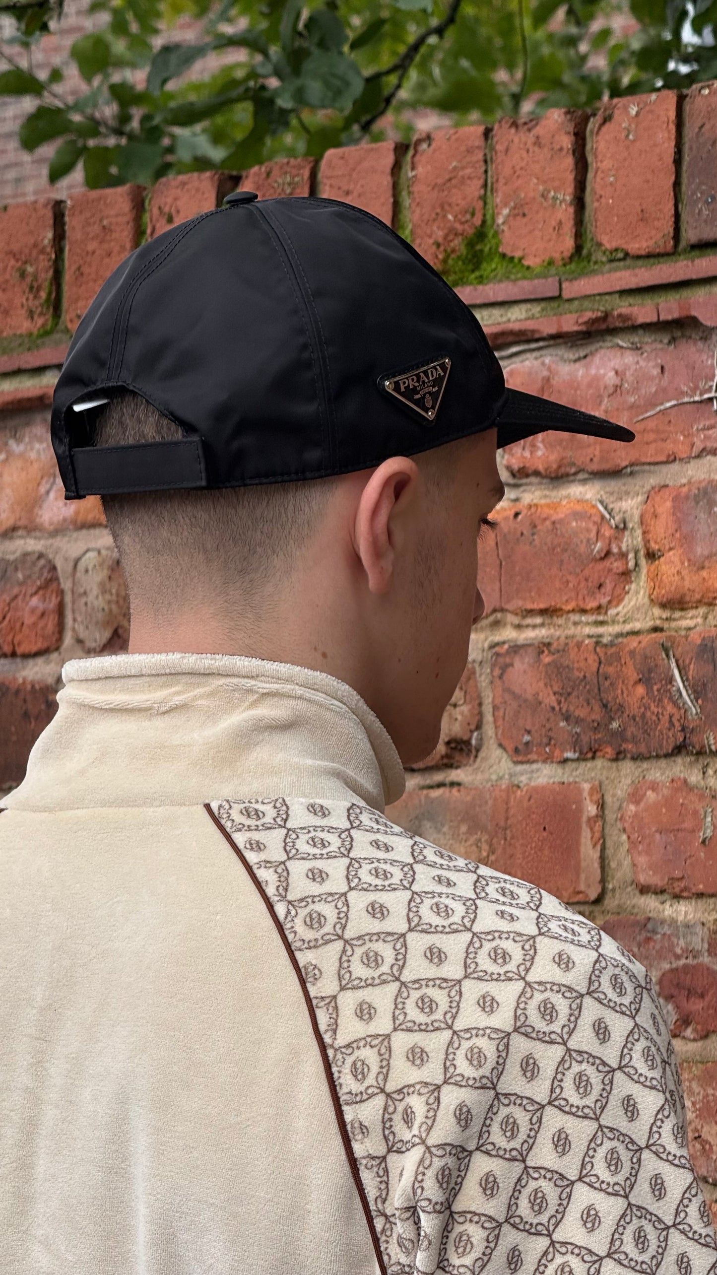 Prada Black Re Nylon Cap- Brand New In Tags