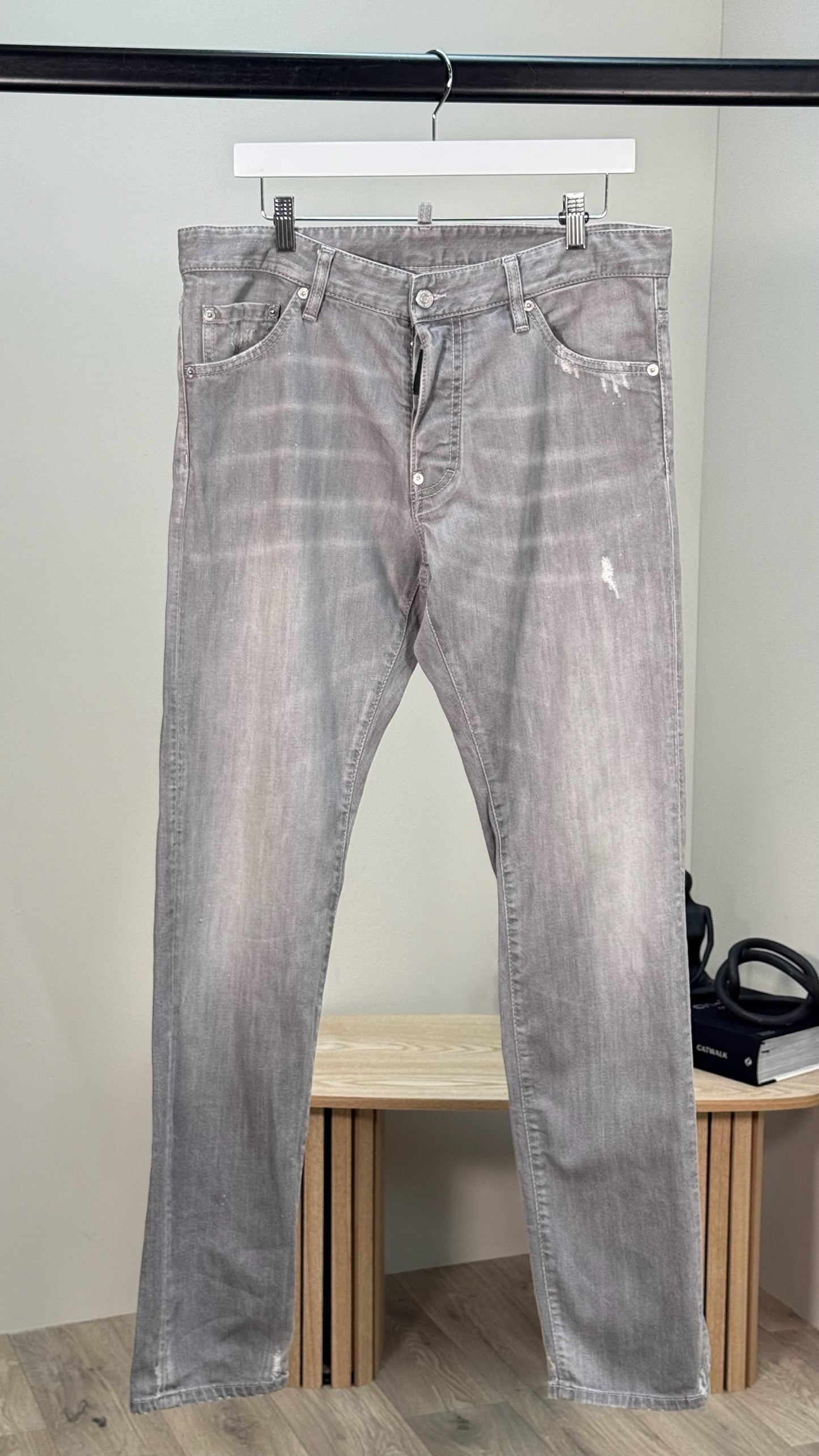 Dsquared2 Grey Jeans - Size 50