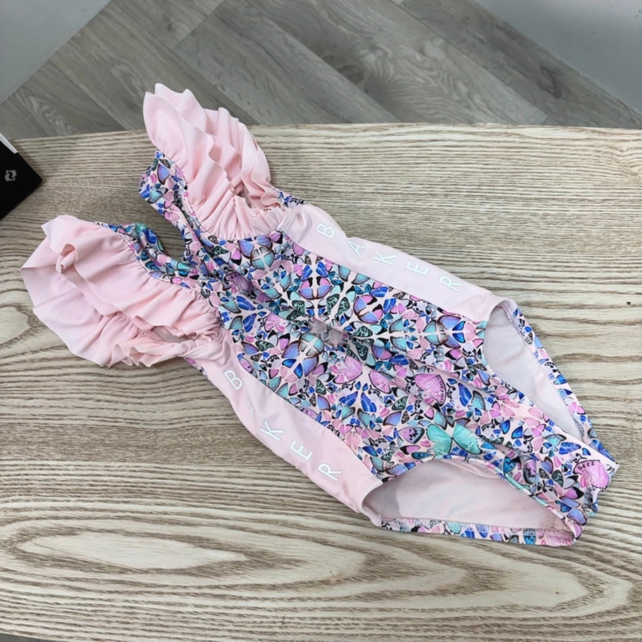 Kids Ted Baker Pink/Blue Floral Swimsuit – Age 1.5-2 Years