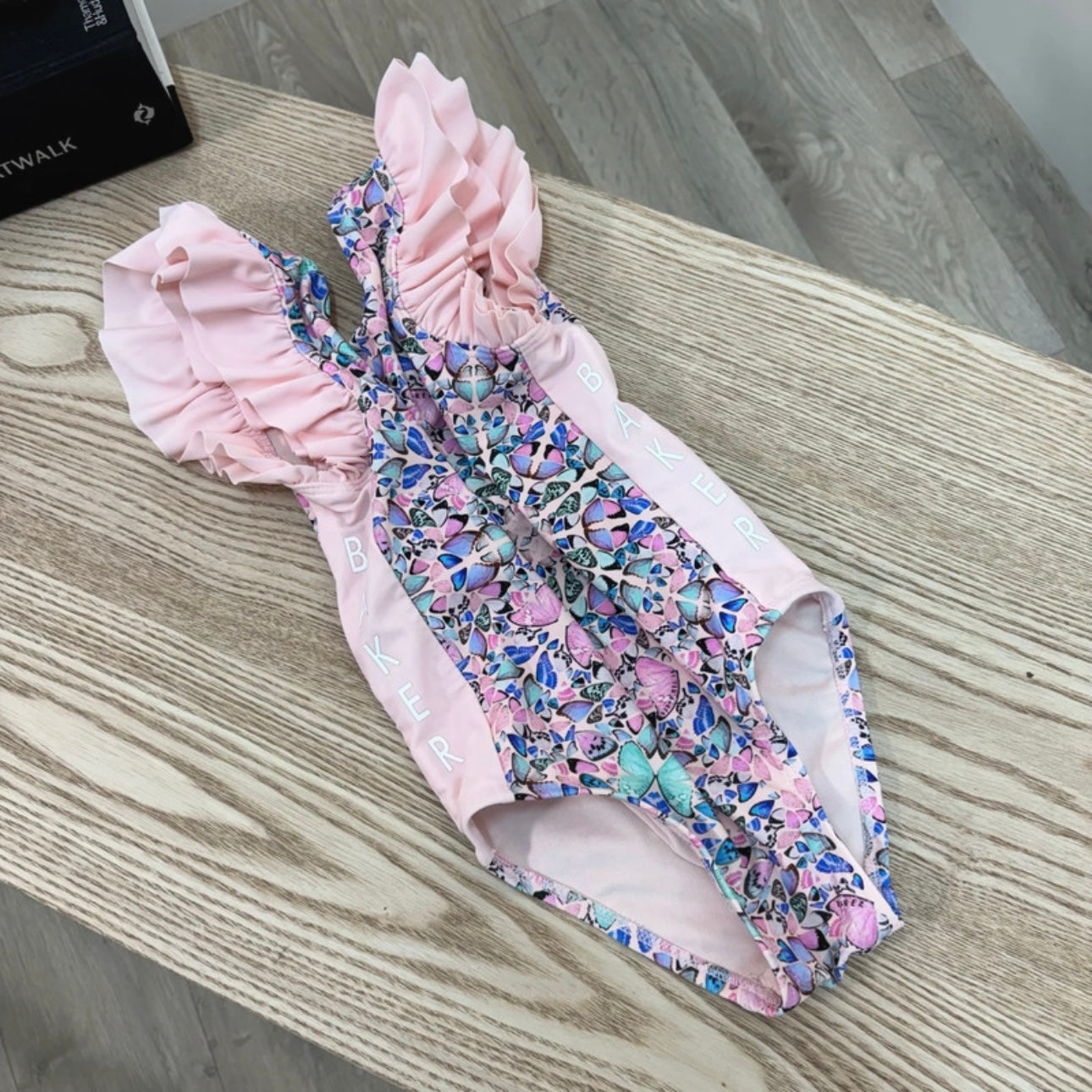 Kids Ted Baker Pink/Blue Floral Swimsuit – Age 1.5-2 Years