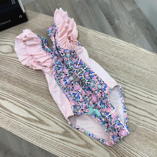 Kids Ted Baker Pink/Blue Floral Swimsuit – Age 1.5-2 Years
