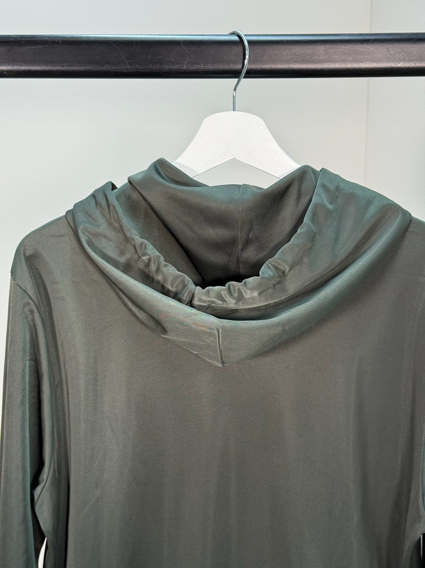 Dolce Gabbana Khaki Grey And Orange Logo Hoodie - 50-DG