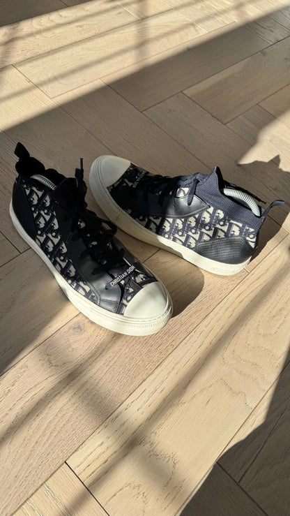 Dior Walk'N'Dior Deep Blue Oblique Trainers – EU 43/UK 9