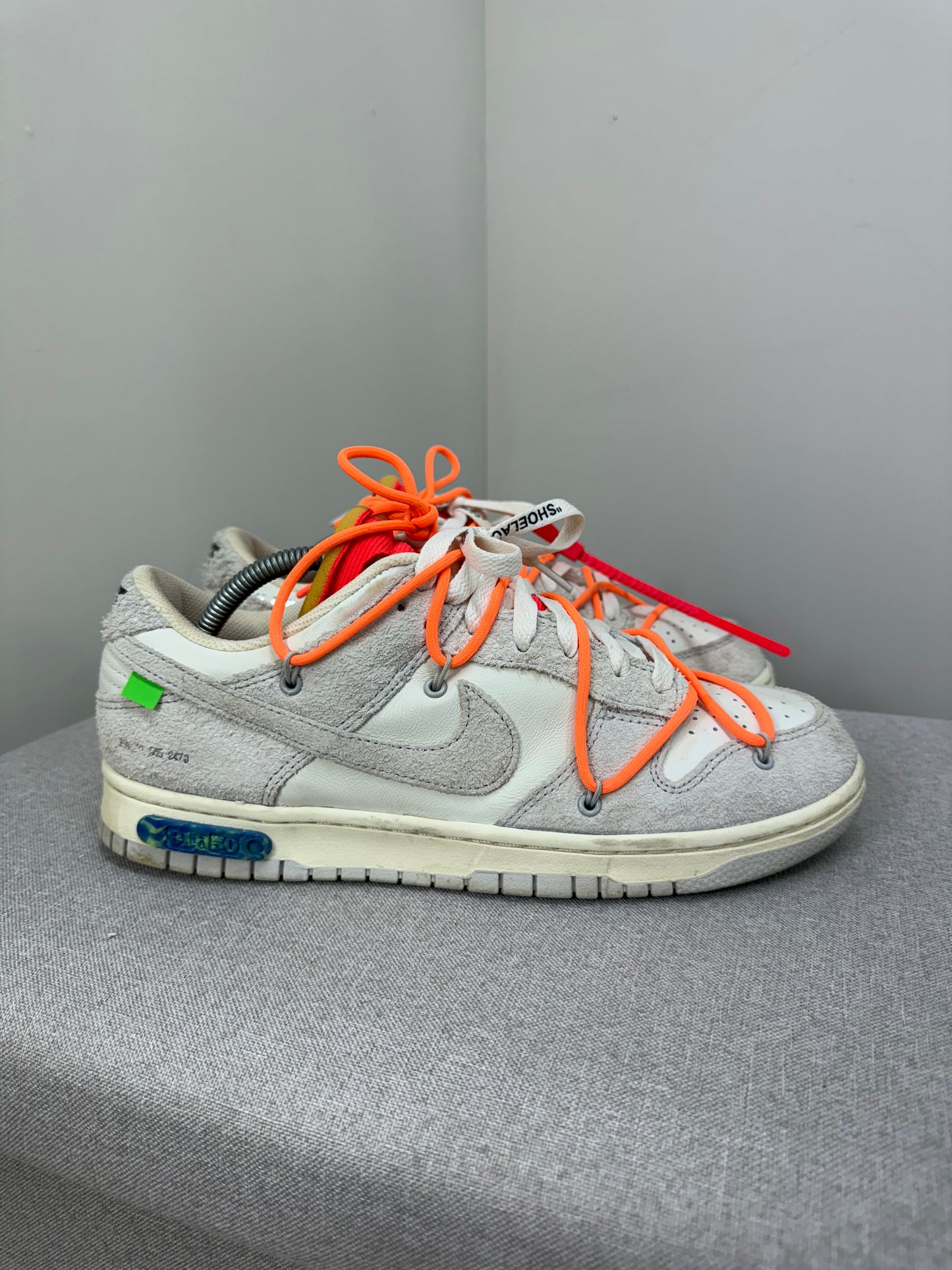 Nike Dunk low Sail /Orange Trainers-UK9