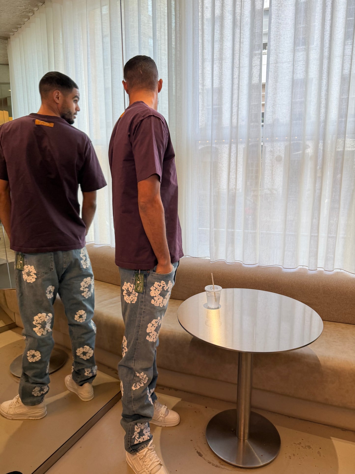 Denim Tears x Levi's Denim Wreath Print Straight Leg Jeans – New In Tags W38