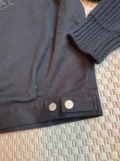Dior Black Denim Atelier Button-Up Jacket – 54 XL/ XXL