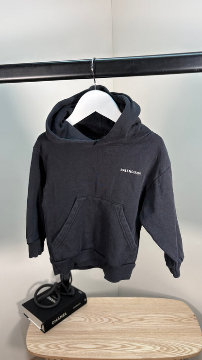 Kids Balenciaga Black Hoodie – Age 2