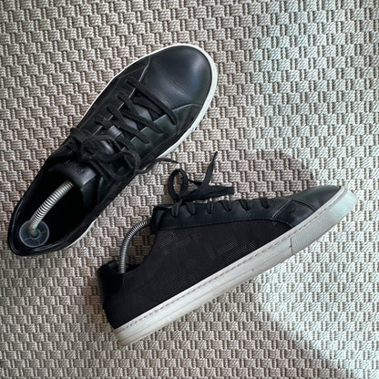 Fendi Black FF Insert Trainers – UK 8