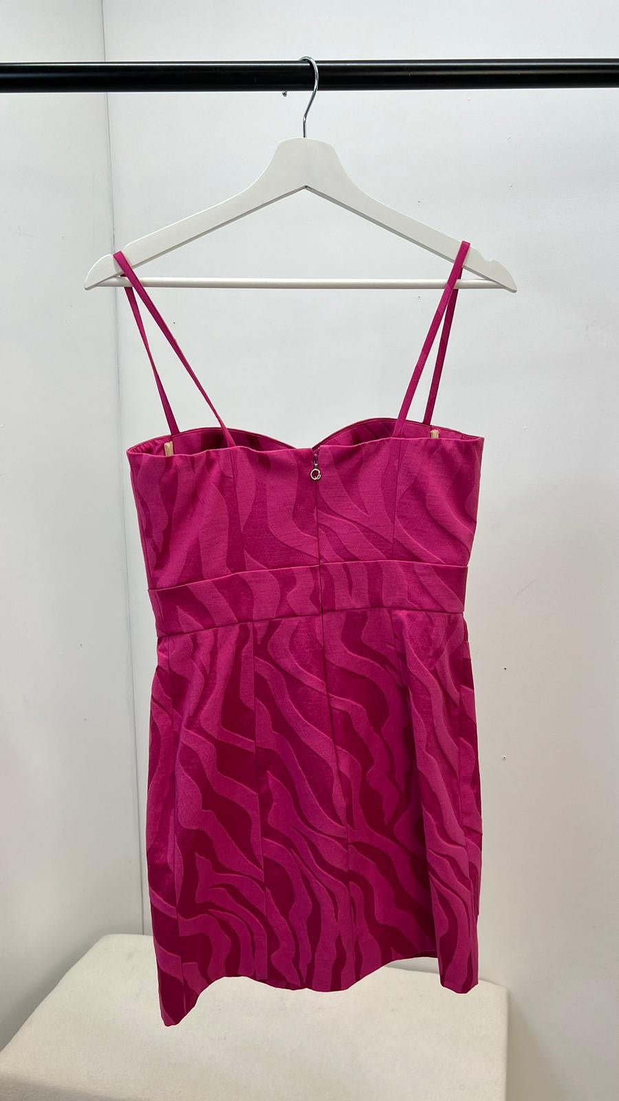 Just Cavalli Hot Pink Mini Dress- Brand New In Tags UK 10