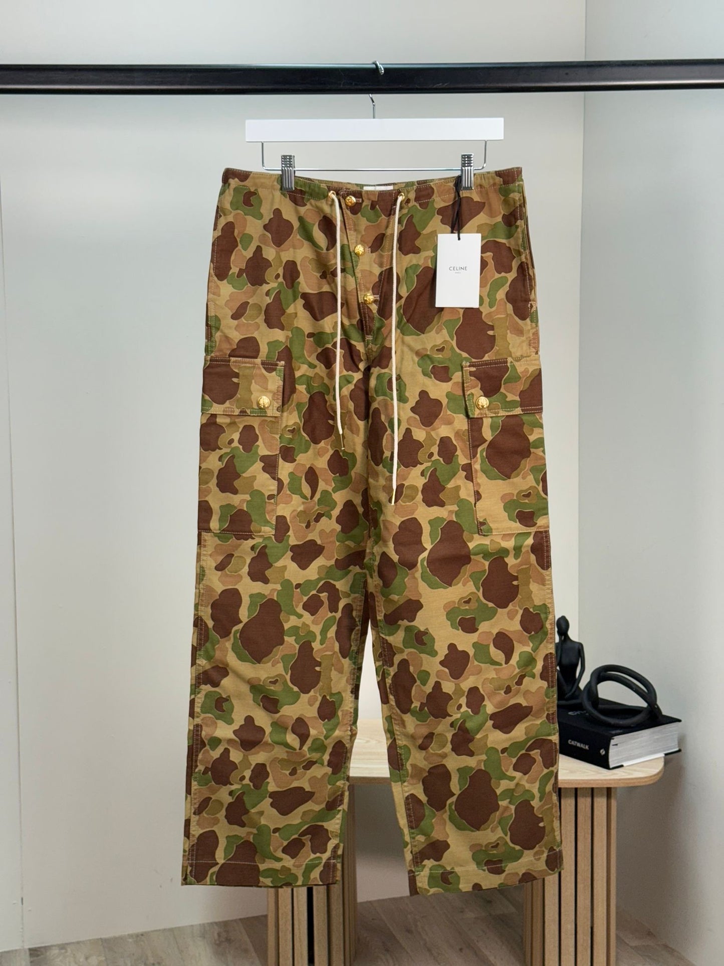 Celine Pantaloon Cargo Pants - Brand New In Tags 36