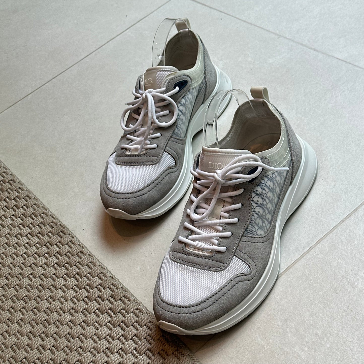 Dior B25 Grey Oblique Runner- UK 9