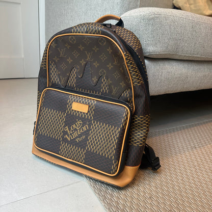 Louis Vuitton X Nigo Damier Giant Campus Backpack - Limited Edition , Brand New