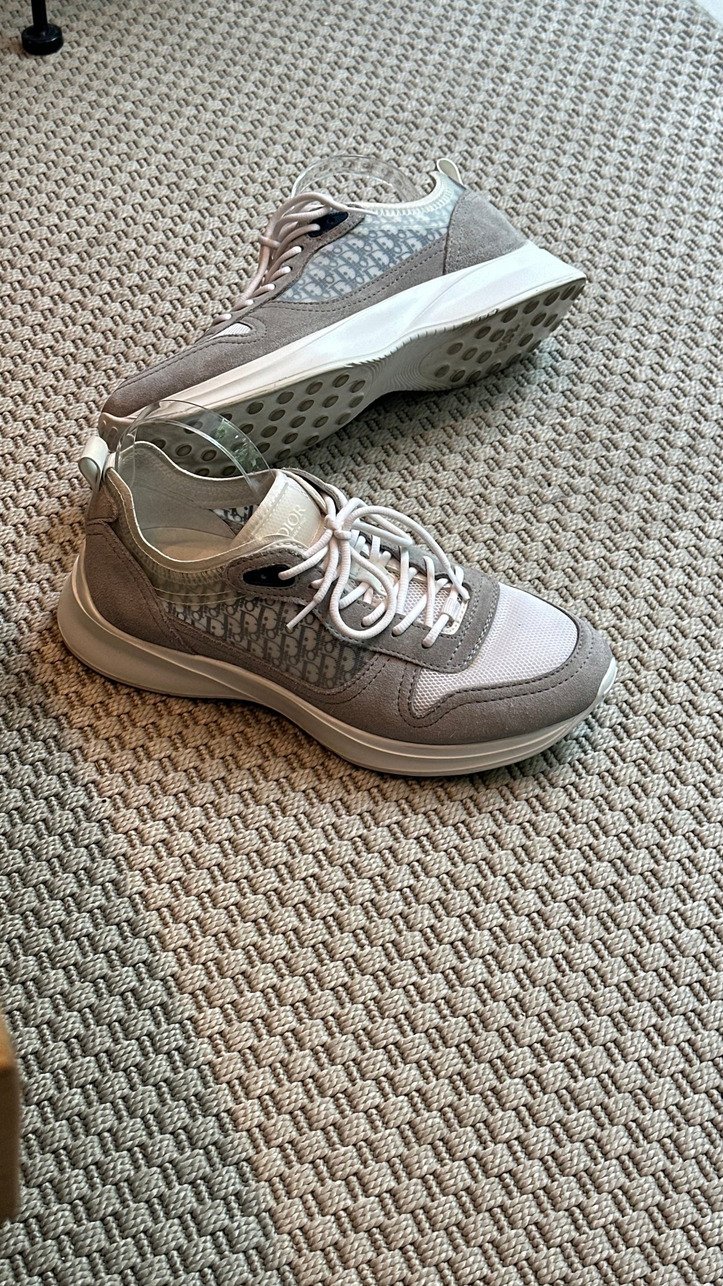 Dior B25 Grey Oblique Runner- UK 9