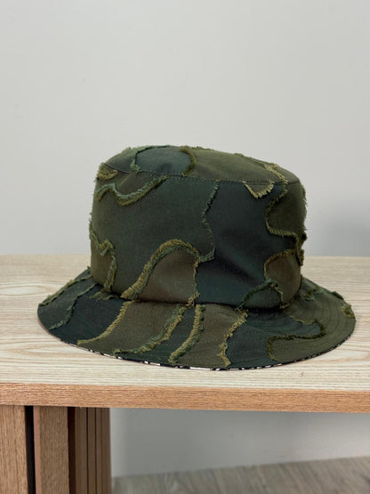 Dior Green Camouflage Bucket Hat - Size 58