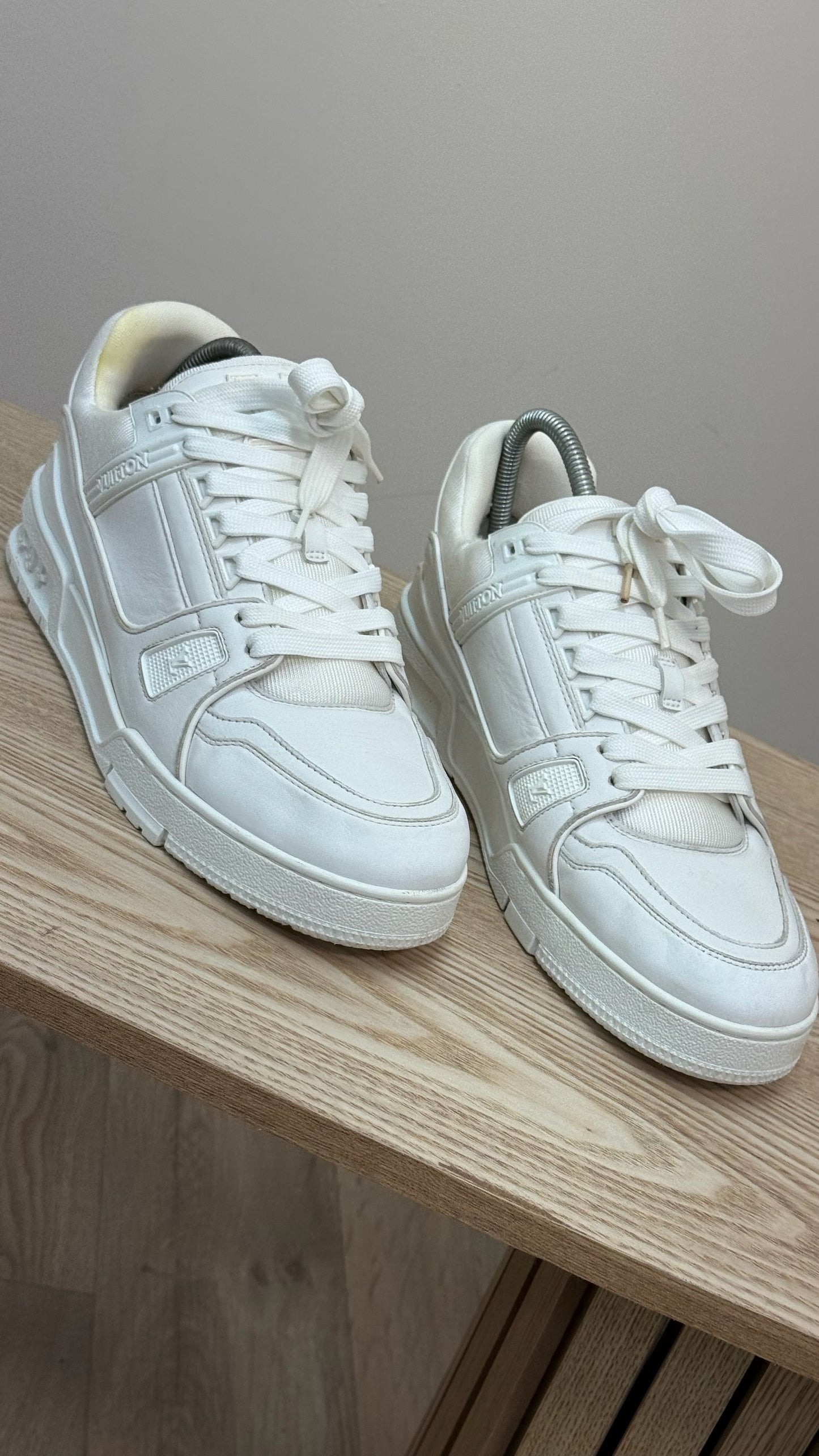 Louis Vuitton White by Virgil Abloh Trainer UK 8