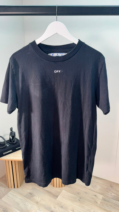 Off-White Black Small Arrow Back Logo T-Shirt – Medium