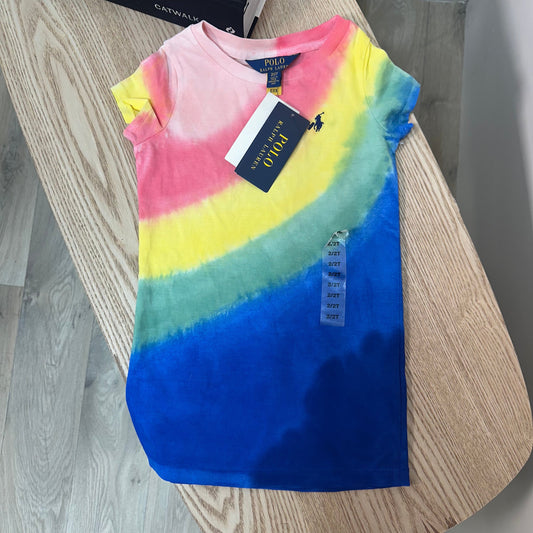 Kids Ralph Lauren Rainbow Dress – Brand New , Age 2