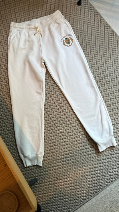 Casa Blanca Tennis Club WhiteJoyaux D'Afrique Embellished Tracksuit Set - L/XL