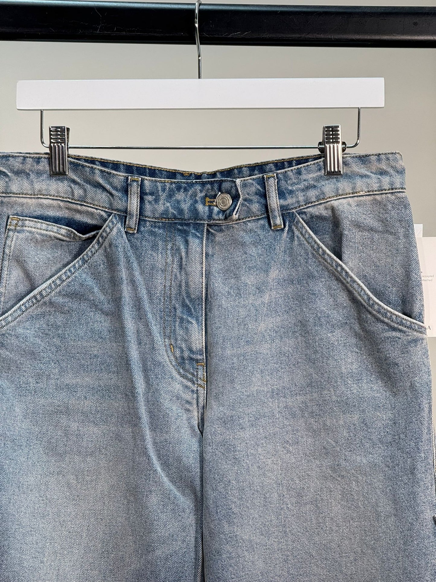 Courrégès Blue Denim Flared Jeans - Brand New In Tags 26