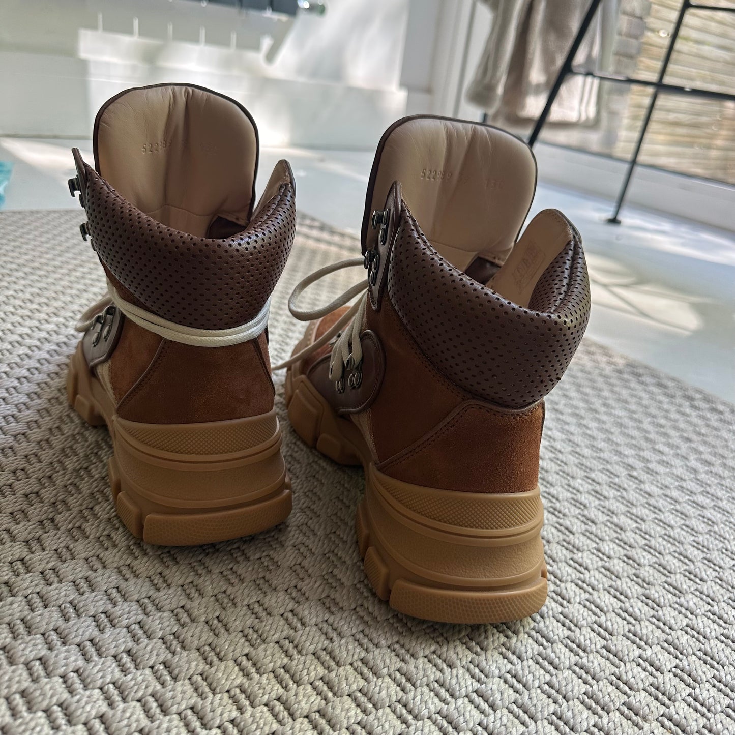 Gucci Flashtrek GG Sneaker boot, Brand New - 39/UK6