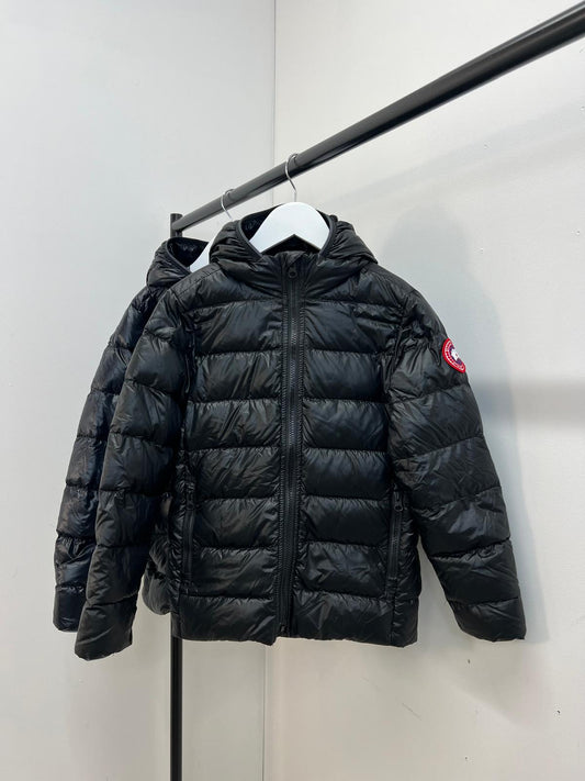 Canada Goose kids black puffer coat - Age 7/8