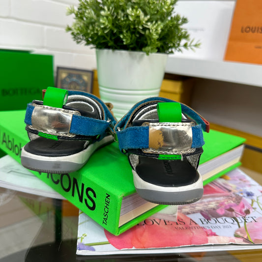 Kids Dolce & Gabbana Beach Navy Sandals (uk9)