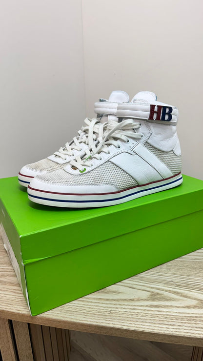 Hugo Boss Mens White Somerset HB High Tops – UK 7