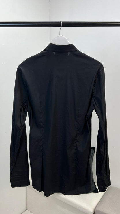 Moschino Black Toy Logo Long Sleeve Shirt (39/Medium)