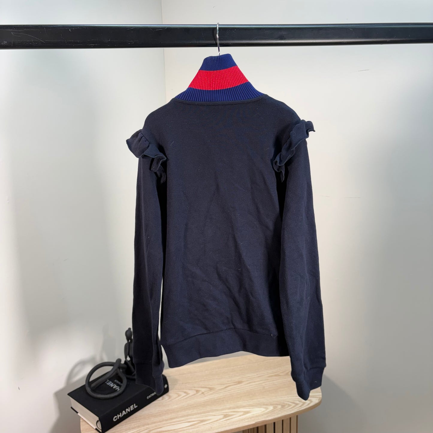 Kids Gucci Navy Zip-Up Jacket – Age 10