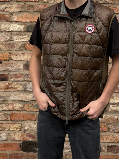 Canada Goose Khaki Padded HyBridge Lite Vest Gillet - XL