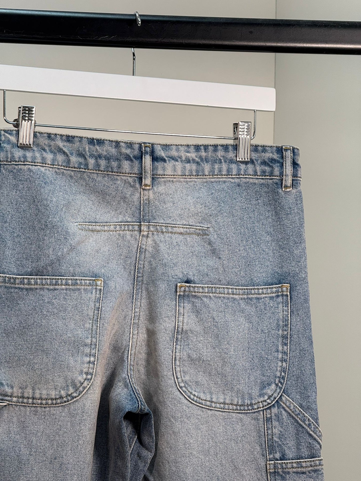 Courrégès Blue Denim Flared Jeans - Brand New In Tags 26