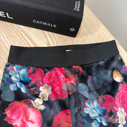 Kids Ted Baker Black Floral Leggings – Age 7