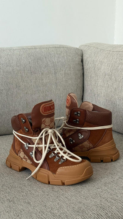Gucci Flashtrek GG Sneaker boot, Brand New - 39/UK6