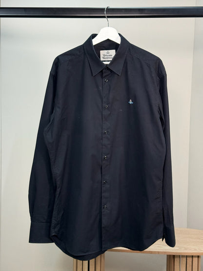 Vivienne Westwood Black Logo Shirt - 54-XL
